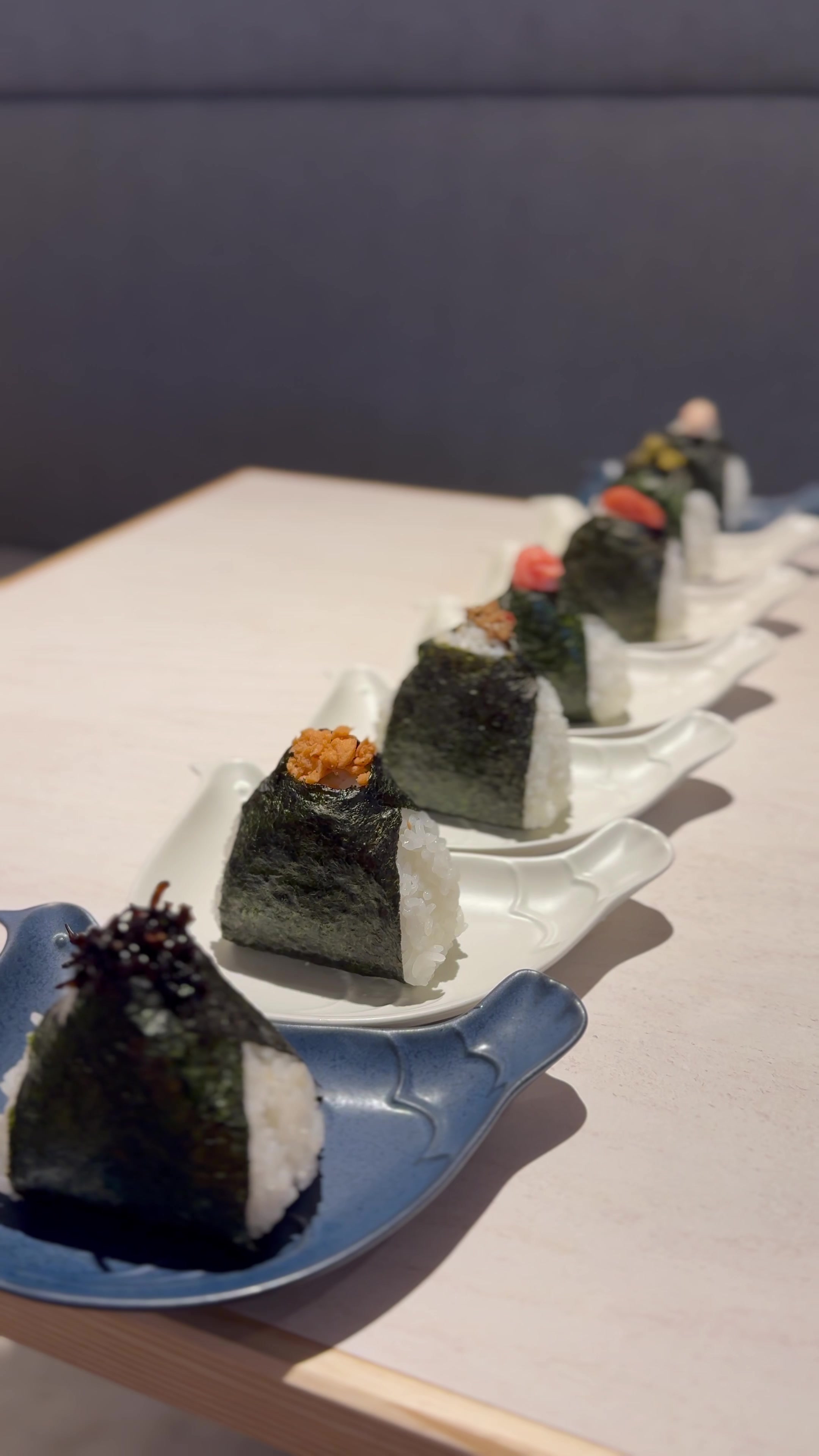 秋田県産米のおにぎり